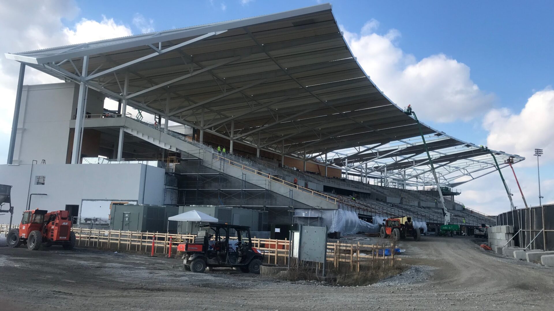 PTFE Stadium Roof for the famous Kentucky Derby Site.